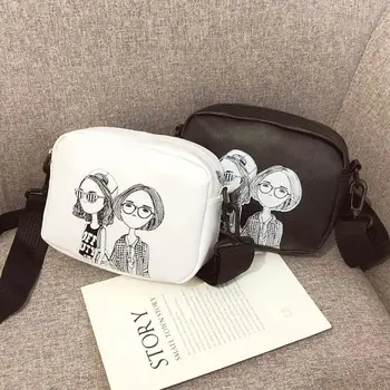 Cartoon Printing Square Shoulder Messenger Handbags Women Casual PU Leather Crossbody Satchel Bags
Cartoon Printing Square Shoulder Messenger Handbags Women Casual PU Leather Crossbody Satchel Bags