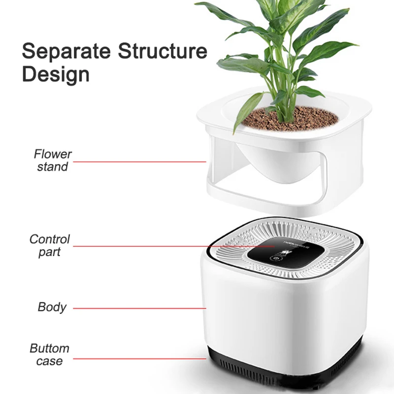 

Nobico Mini Home Micro-Ecological Desktop Air Purifier In Addition To Formaldehyde Second-Hand Smoke Anion US/EU Plug