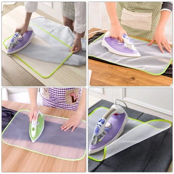 Protective Press Mesh Cloth Guard Against Pressing Pad Ironing Protective Insulation Ironing Board Cover Random Colors
Protective Press Mesh Cloth Guard Against Pressing Pad Ironing Protective Insulation Ironing Board Cover Random Colors