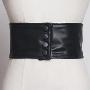 SeeBeautiful New Fashion 2020 Summer Autumn Fashion Butoon Width Belts Elastic Cloth Splice PU Leather Girdle Women Y548
SeeBeautiful New Fashion 2020 Summer Autumn Fashion Butoon Width Belts Elastic Cloth Splice PU Leather Girdle Women Y548