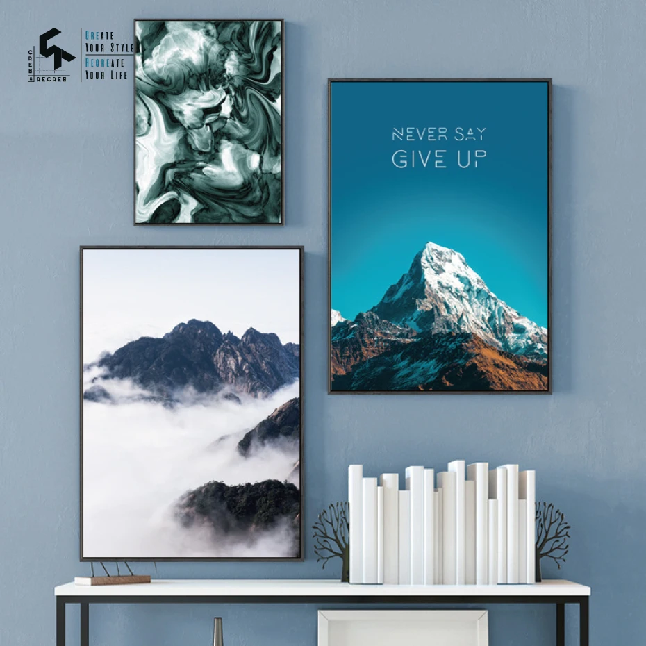 CREATE&RECREATE Nordic Poster Mountain Landscape Posters And Prints Wall Sky Canvas Paintings Decorative Pictures CR1810105024
CREATE&RECREATE Nordic Poster Mountain Landscape Posters And Prints Wall Sky Canvas Paintings Decorative Pictures CR1810105024