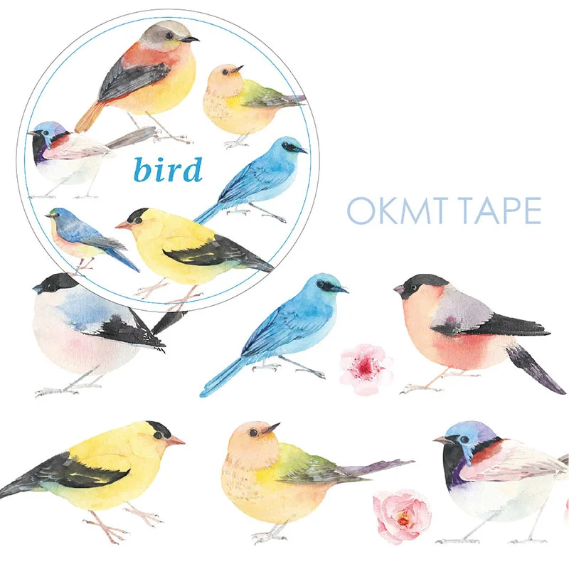 Bird Washi Tape Diy Fita Decorativa Material Escolar Scrapbooking Washitape Papeleria
Bird Washi Tape Diy Fita Decorativa Material Escolar Scrapbooking Washitape Papeleria