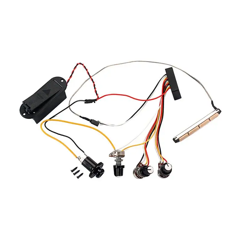 1pc Guitar Equalizer Premium Active Electric Bass Guitar Preamp Guitar Amplifier for Parts Guitar Bass Accessories
1pc Guitar Equalizer Premium Active Electric Bass Guitar Preamp Guitar Amplifier for Parts Guitar Bass Accessories