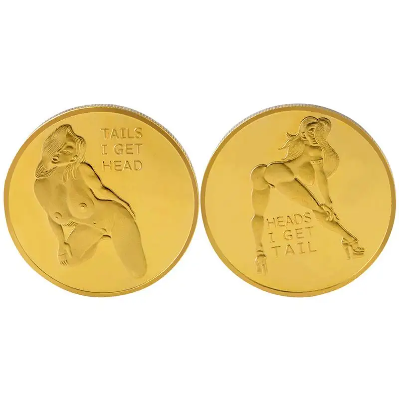 Wholesale Head And Tail Hit Luck Models Russian Sexy Girl Gold-plated Commemorative Coins Home Decorative Coins
Wholesale Head And Tail Hit Luck Models Russian Sexy Girl Gold-plated Commemorative Coins Home Decorative Coins