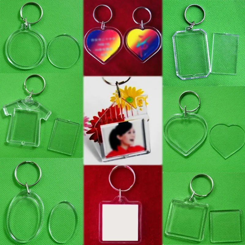 Hot New Blank Picture Frame Round Rectangle Insert Photo Keyring DIY Unisex Acrylic 1PC Heart Women Men Transparent Keychain
Hot New Blank Picture Frame Round Rectangle Insert Photo Keyring DIY Unisex Acrylic 1PC Heart Women Men Transparent Keychain