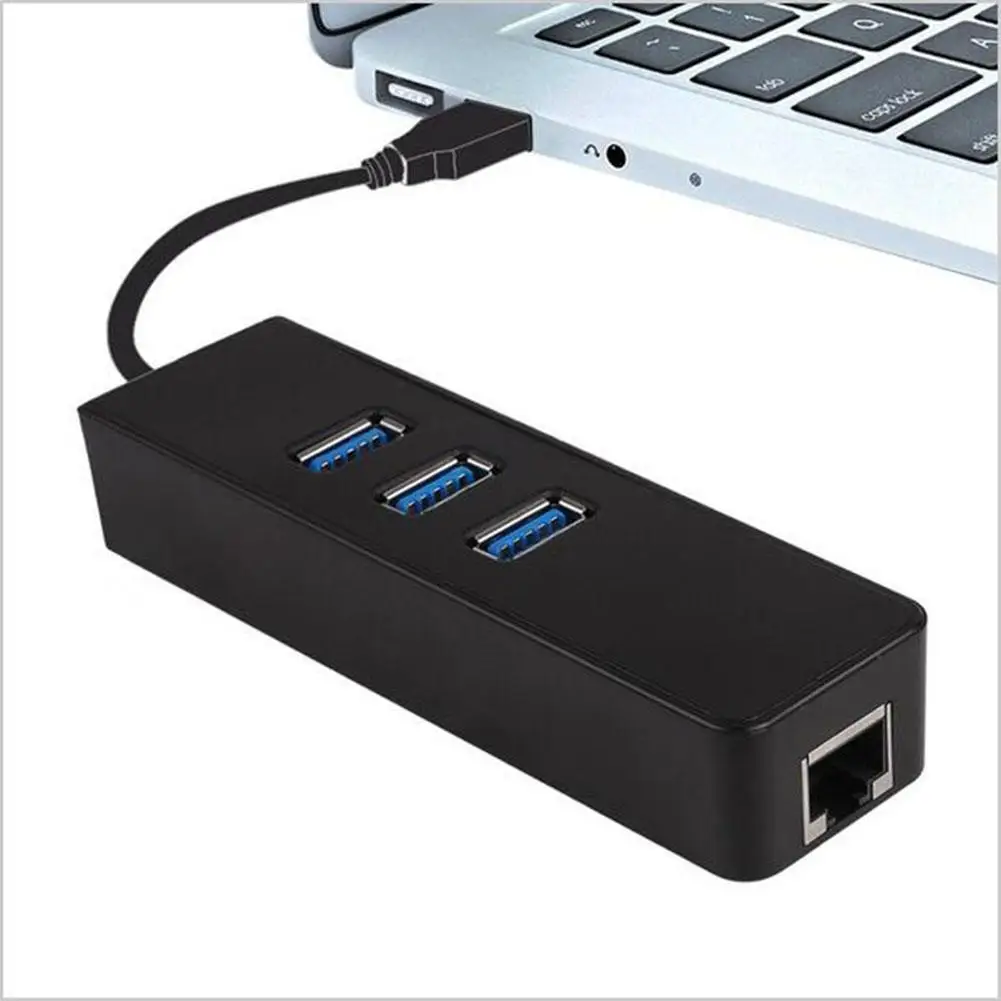 1PC USB 3.0 1000Mbps Gigabit Ethernet Adapter USB to RJ45 Network Card 3 Ports Hub
1PC USB 3.0 1000Mbps Gigabit Ethernet Adapter USB to RJ45 Network Card 3 Ports Hub