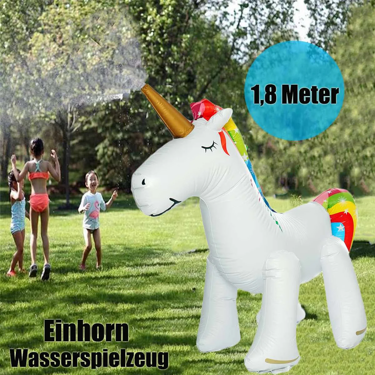 Unicornn Play Yard Summer Sprinkler Toy Beach Ball Spray Lawn Water Sprinkler Toy Kids Outdoor Fun Summer Splash Inflatable Hose
Unicornn Play Yard Summer Sprinkler Toy Beach Ball Spray Lawn Water Sprinkler Toy Kids Outdoor Fun Summer Splash Inflatable Hose