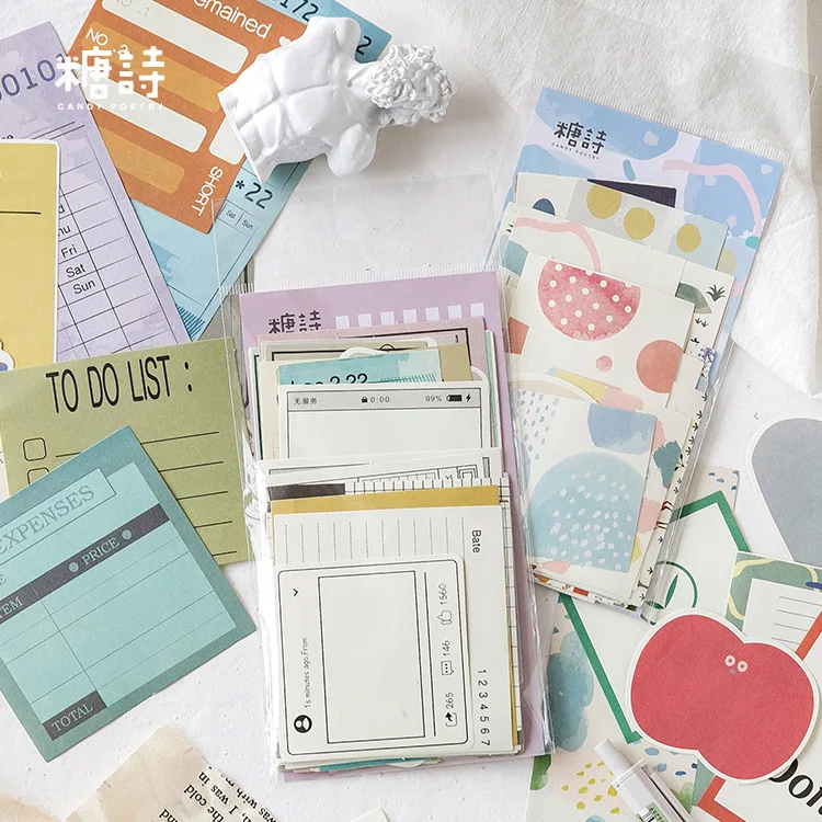 50PCS Hand Account planner stickers Originality Source Material Decoration Diy memo pad stationery
50PCS Hand Account planner stickers Originality Source Material Decoration Diy memo pad stationery