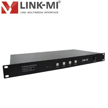 LINK-MI LM-SP420-4 Modular designed 4 HDMI input 4 HDMI output 4K Splitter with Switch support customization within 20 ports
LINK-MI LM-SP420-4 Modular designed 4 HDMI input 4 HDMI output 4K Splitter with Switch support customization within 20 ports