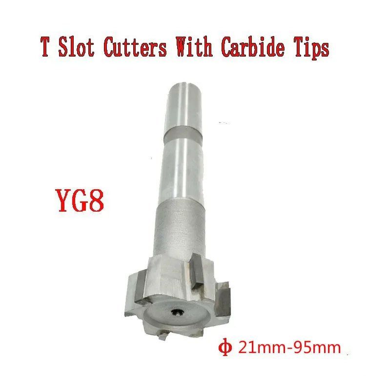 T-groove Milling Cutter With Diameter Of 21mm-95mm, YG8 Carbide-inlaid Welded Tungsten Steel Taper Shank Carbide
T-groove Milling Cutter With Diameter Of 21mm-95mm, YG8 Carbide-inlaid Welded Tungsten Steel Taper Shank Carbide