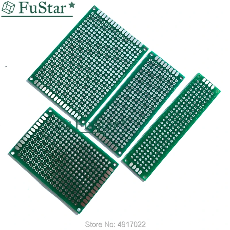 8PS/Lot 5x7 4x6 3x7 2x8cm Double Side Prototype Diy Universal Printed Circuit PCB Board Protoboard pcb kit 3*7 4*6 5*7 Connector
8PS/Lot 5x7 4x6 3x7 2x8cm Double Side Prototype Diy Universal Printed Circuit PCB Board Protoboard pcb kit 3*7 4*6 5*7 Connector
