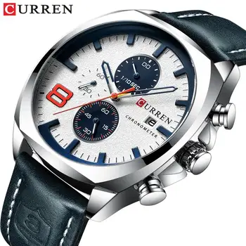2019 Men Watches Top Brand Luxury CURREN Military Analog Quartz Watch Men's Sport Wristwatch Relogio Masculino Waterproof 30M
2019 Men Watches Top Brand Luxury CURREN Military Analog Quartz Watch Men's Sport Wristwatch Relogio Masculino Waterproof 30M