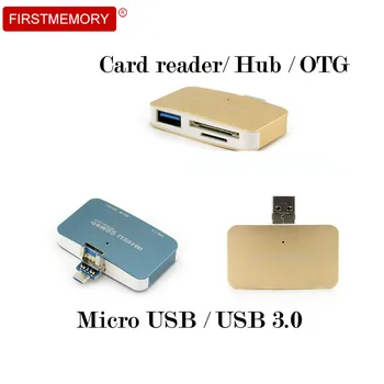 Micro Multi USB OTG 3.0 hub to USB 3.0 super mini SD/TF Card Reader Splitter Adapter for Tablet Smartphone computer accessories
Micro Multi USB OTG 3.0 hub to USB 3.0 super mini SD/TF Card Reader Splitter Adapter for Tablet Smartphone computer accessories
