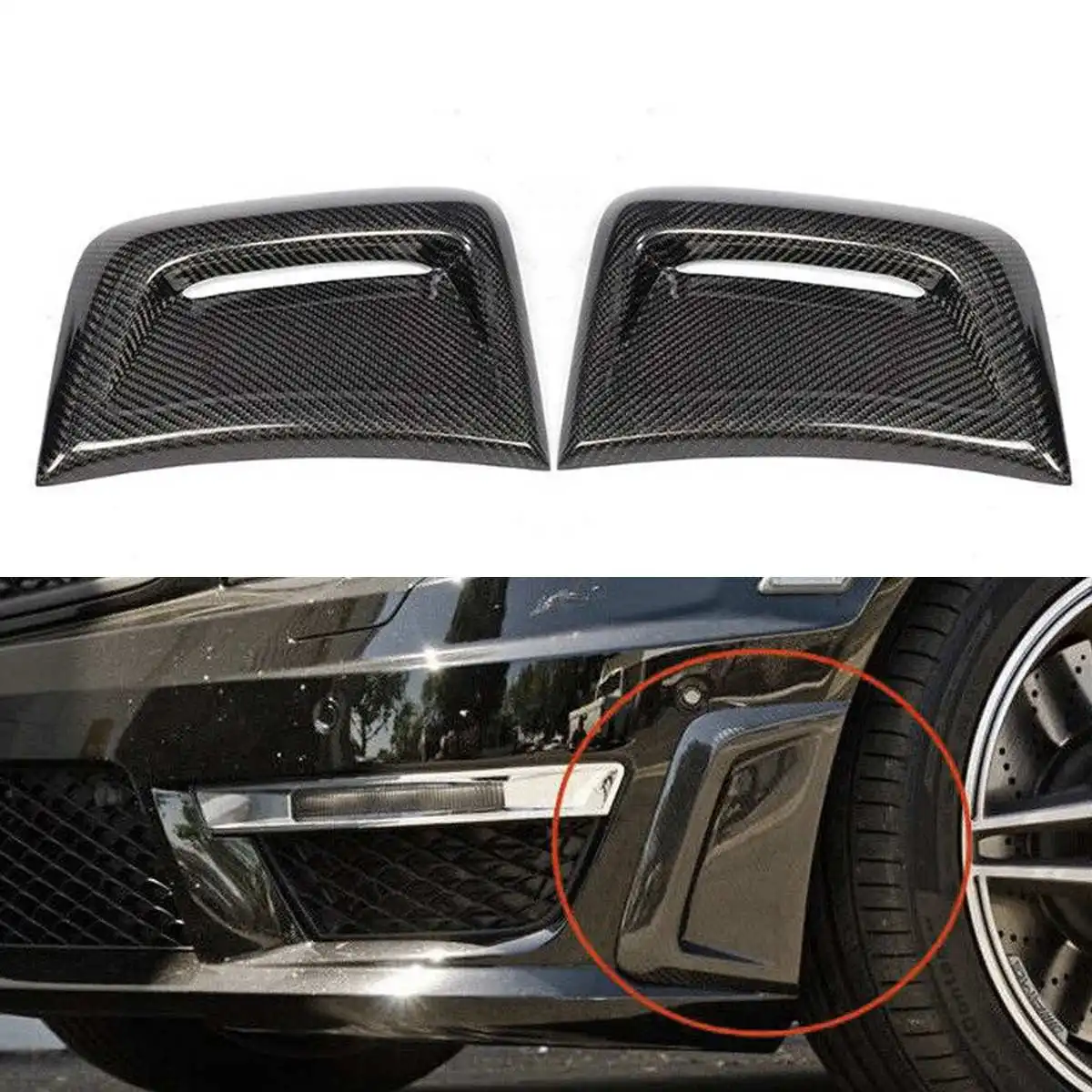 1Pair Car Carbon Fiber Side Air Insert Vent Cover Trim Cover Side Vent Sticker for Benz W204 C63 for AMG 2012-2014
1Pair Car Carbon Fiber Side Air Insert Vent Cover Trim Cover Side Vent Sticker for Benz W204 C63 for AMG 2012-2014