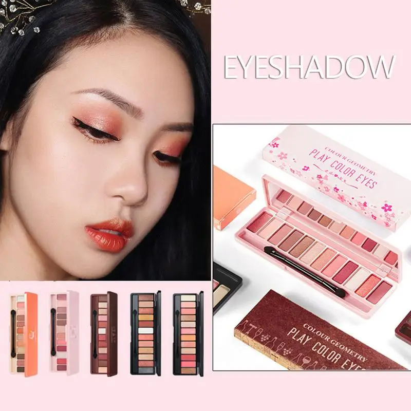12 Colors Eyeshadow Palette Pearl Matte Mix Natural Matte Brighten Long-lasting Eyeshadow Beauty Makeup Cosmetic For Women
12 Colors Eyeshadow Palette Pearl Matte Mix Natural Matte Brighten Long-lasting Eyeshadow Beauty Makeup Cosmetic For Women
