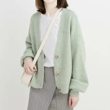 2019 New Fashion Cardigans Female Casual Long Sleeve Knitted Spring Autumn Women Loose Solid Color Pocket Sweater Outwear
2019 New Fashion Cardigans Female Casual Long Sleeve Knitted Spring Autumn Women Loose Solid Color Pocket Sweater Outwear