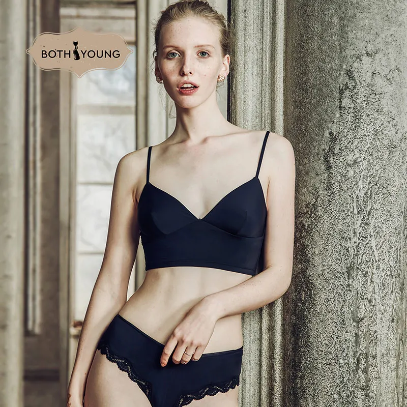 BOTHYOUNG French sexy bra Bralette Bra Non-Wired Bra Ladies underwear Lingerie Set
BOTHYOUNG French sexy bra Bralette Bra Non-Wired Bra Ladies underwear Lingerie Set