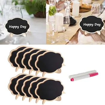 10PCS Mini Cloud-shape Blackboards Chalkboards Message Board Signs with Stands 2PCS Liquid Pens for Party Home Desktop Decor
10PCS Mini Cloud-shape Blackboards Chalkboards Message Board Signs with Stands 2PCS Liquid Pens for Party Home Desktop Decor