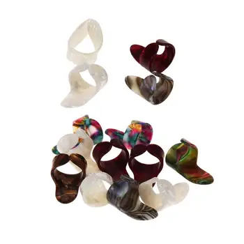 4PCS/10PCS Celluloid Steel Finger Thumb Guitar Pick Mediator Celluloid Thumbpick Fingerpick Shell Plectrum Guitar AccessoriesZ60
4PCS/10PCS Celluloid Steel Finger Thumb Guitar Pick Mediator Celluloid Thumbpick Fingerpick Shell Plectrum Guitar AccessoriesZ60