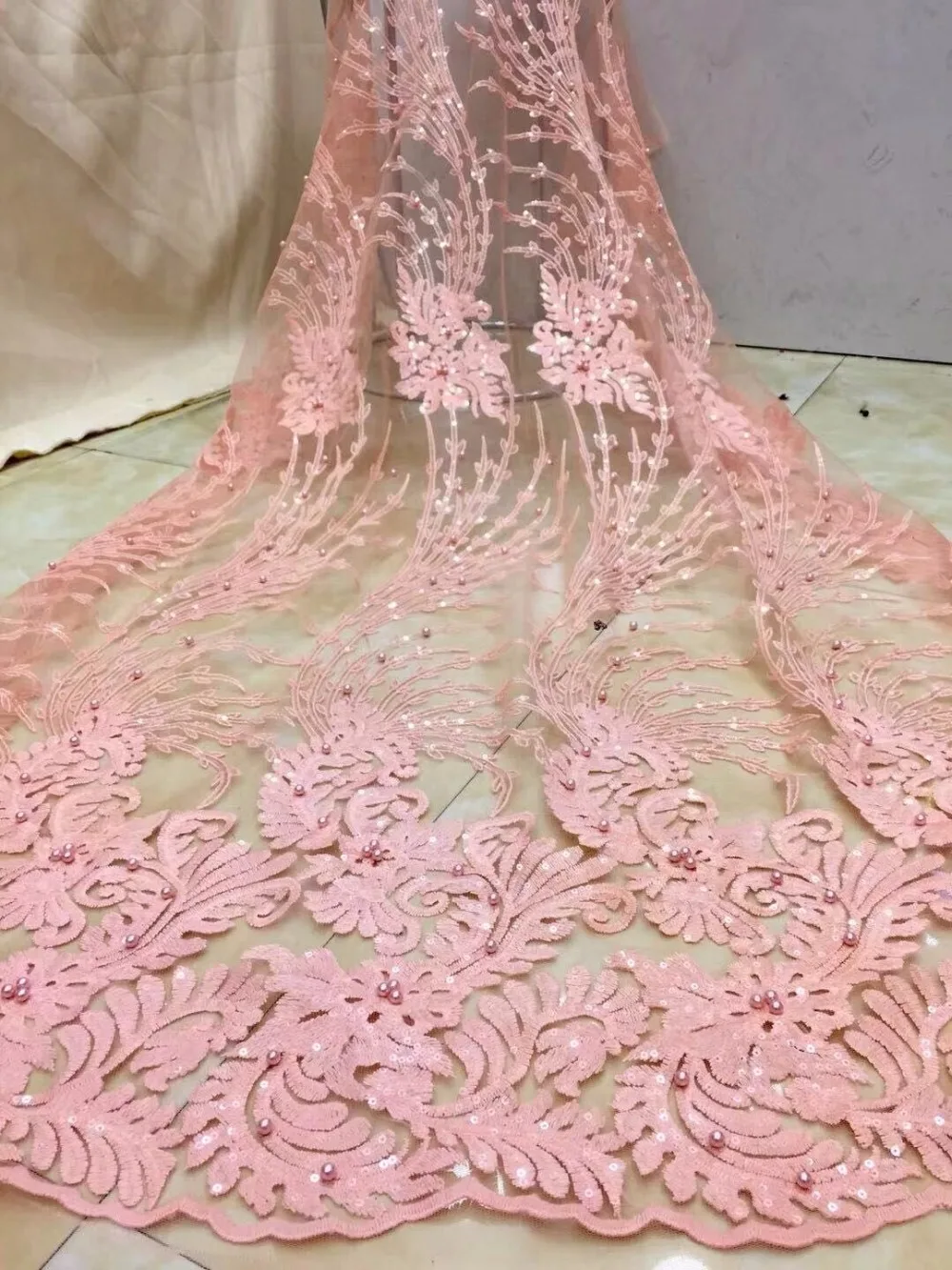 2018 New African Lace Fabric With Bead 2018 Beaded Lace Fabric For Wedding Dress High Quality French Lace Fabric For Wedding
2018 New African Lace Fabric With Bead 2018 Beaded Lace Fabric For Wedding Dress High Quality French Lace Fabric For Wedding