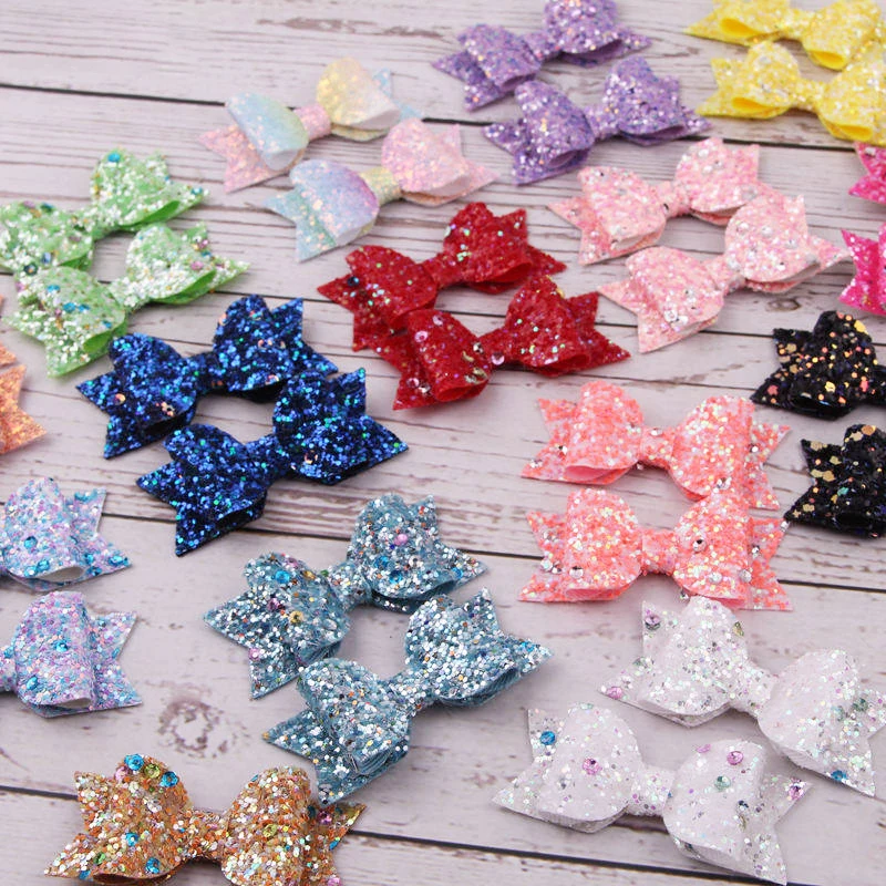 Fashion 1Set Cute Shiny Glitter Hairpins Girls Handmade Mini Sequins Hair Clips Barrettes Hair Bows Clips Headwear Accessoires
Fashion 1Set Cute Shiny Glitter Hairpins Girls Handmade Mini Sequins Hair Clips Barrettes Hair Bows Clips Headwear Accessoires