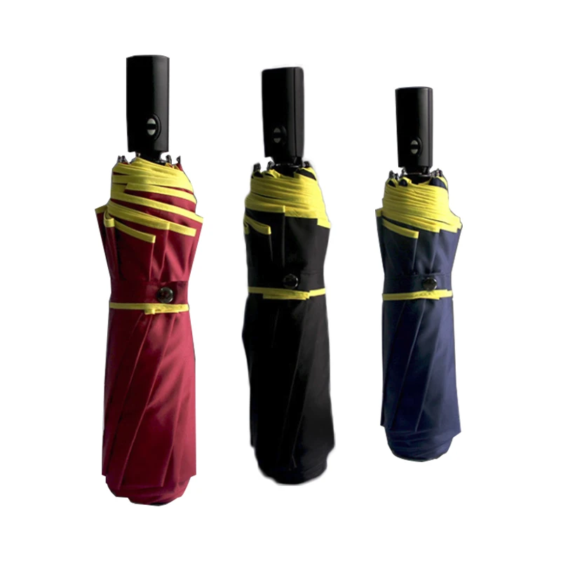 Non/Fully-Automatic 3 Folding Umbrella Double Big Rain Women Wind Resistant Men Travel Business Car Umbrellas Large Umbrella
Non/Fully-Automatic 3 Folding Umbrella Double Big Rain Women Wind Resistant Men Travel Business Car Umbrellas Large Umbrella