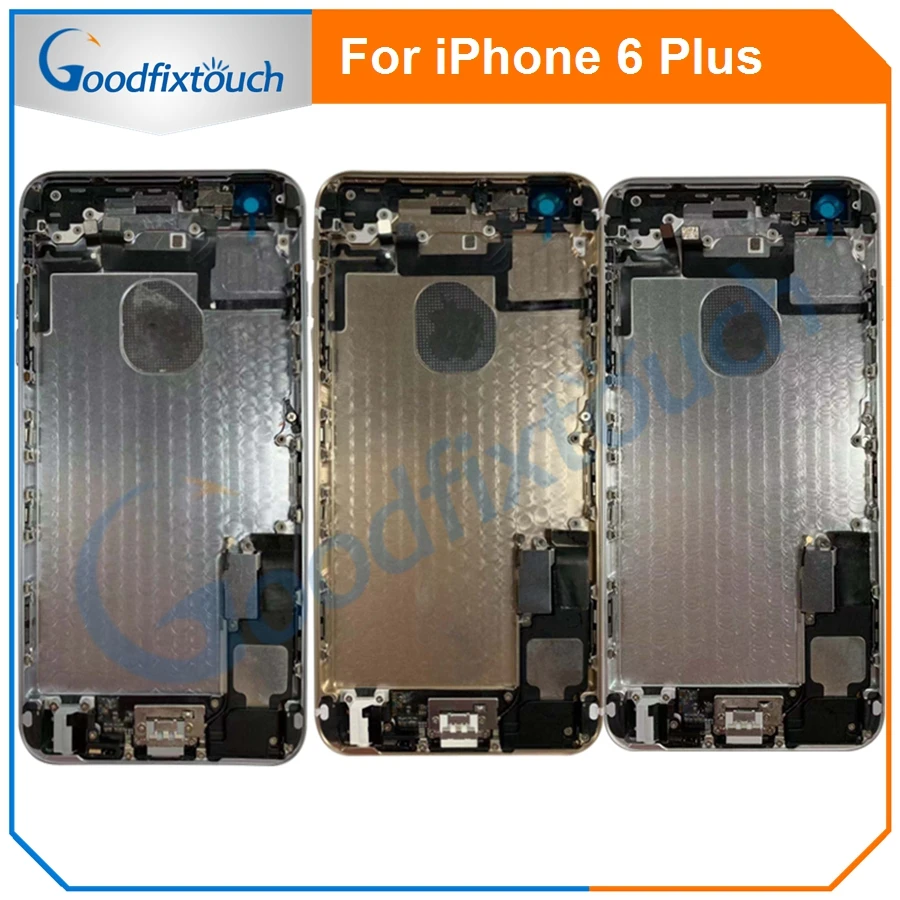 For iPhone 6 Plus 6P Back Cover Battery Door Housing Rear Cover Assembly Battery Housing 6Plus With Flex Cable Replacement Parts
For iPhone 6 Plus 6P Back Cover Battery Door Housing Rear Cover Assembly Battery Housing 6Plus With Flex Cable Replacement Parts