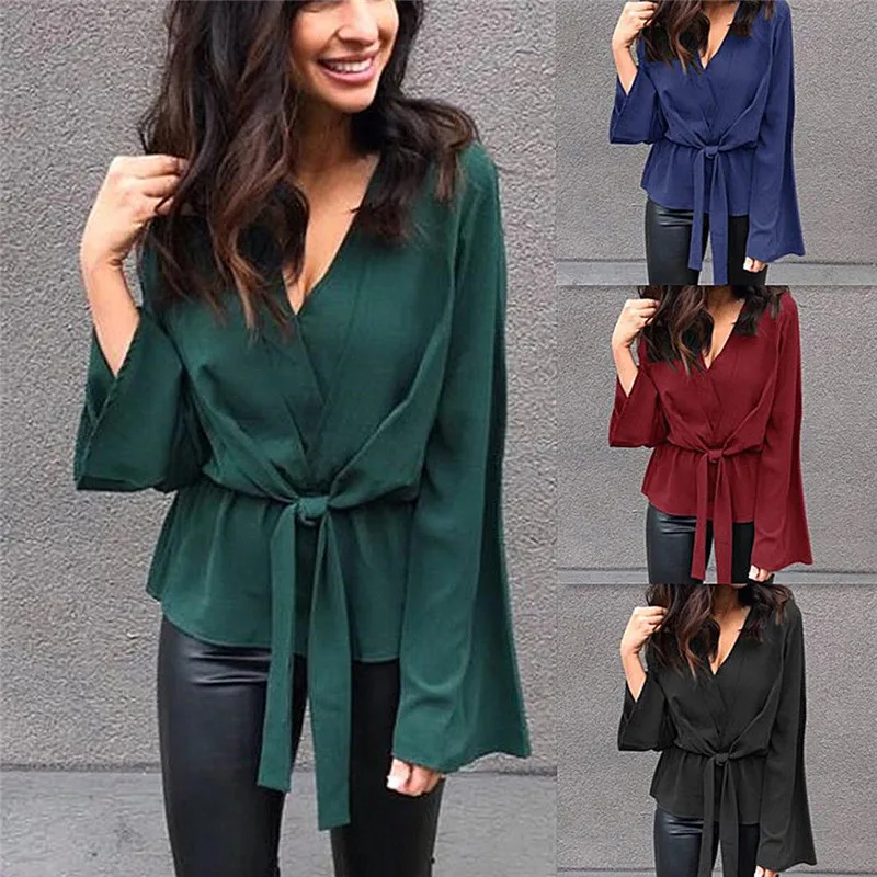 Chiffon Blouse 2019 Fashion Long Sleeve Women Blouses and Tops V-neck Collar Solid Office Shirt Casual Tops Blusas Chemise Femme
Chiffon Blouse 2019 Fashion Long Sleeve Women Blouses and Tops V-neck Collar Solid Office Shirt Casual Tops Blusas Chemise Femme