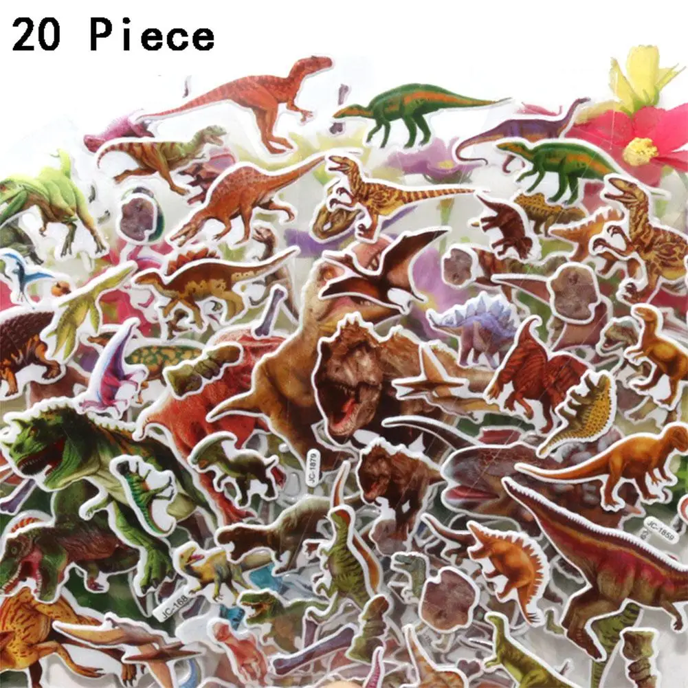 RCtown 20 Sheets Mixed Small Cool Cartoon Dinosaur Stickers for Kids Boys Animal PVC Baby School Teacher Reward Gift
RCtown 20 Sheets Mixed Small Cool Cartoon Dinosaur Stickers for Kids Boys Animal PVC Baby School Teacher Reward Gift