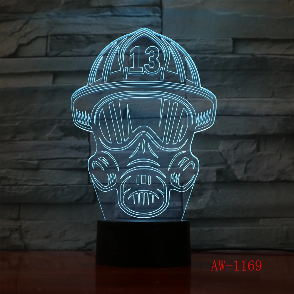 Светодиодсветодиодный 3D маска пожарного, моделирующая USB Ночная подсветка, креативная настольная лампа пожарного, домашний декор, 7 цветов, изменяющиеся подарки
Светодиодсветодиодный 3D маска пожарного, моделирующая USB Ночная подсветка, креативная настольная лампа пожарного, домашний декор, 7 цветов, изменяющиеся подарки