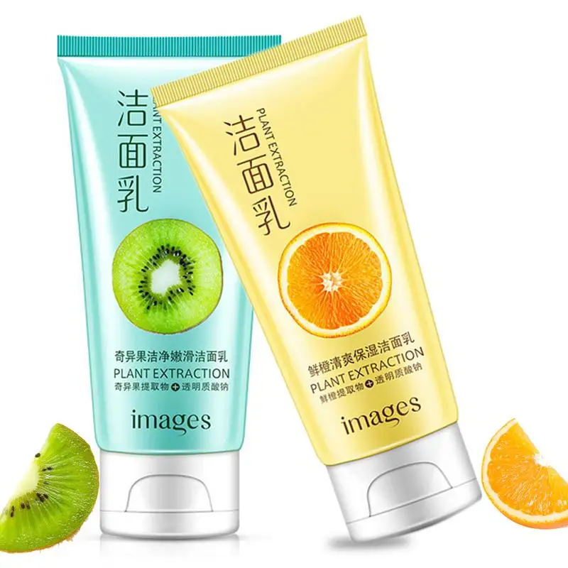 IMAGESS Kiwi очищающее средство для фруктов мягкое моющее 120 г увлажняющее