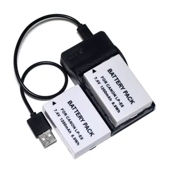 LC-E8 LP-E8 Battery Charger For Canon EOS 550D 600D 650D 700D Kiss X4 X5 X6i Rebel T2i T3i T4i T5i Camera Batteries USB Charger
LC-E8 LP-E8 Battery Charger For Canon EOS 550D 600D 650D 700D Kiss X4 X5 X6i Rebel T2i T3i T4i T5i Camera Batteries USB Charger
