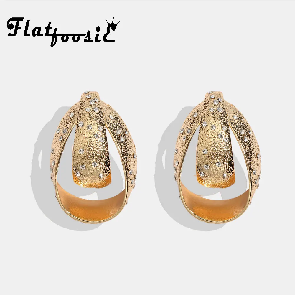 Flatfoosie Vintage Geometric Stud Earrings For Women Gold Color Punk Earring Fashion Crystal New Statement Jewelry Wedding Gifts
Flatfoosie Vintage Geometric Stud Earrings For Women Gold Color Punk Earring Fashion Crystal New Statement Jewelry Wedding Gifts