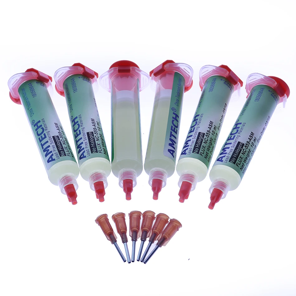 100% Original AMTECH NC-559-ASM BGA PCB No-Clean Solder Paste Welding Advanced Oil Flux Grease 10cc Soldering Repair Tools C0011
100% Original AMTECH NC-559-ASM BGA PCB No-Clean Solder Paste Welding Advanced Oil Flux Grease 10cc Soldering Repair Tools C0011