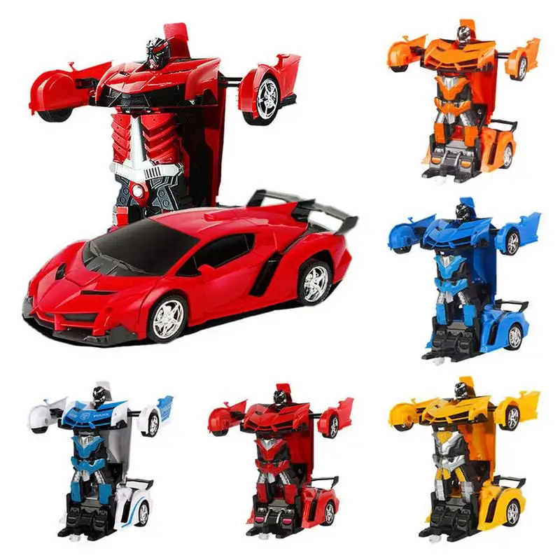 5 COLOR 2 In 1 1:18 RC Car Sports Car Transformation Robots Models RC Deformation Car RC Fighting Toy Children's Birthday Gift
5 COLOR 2 In 1 1:18 RC Car Sports Car Transformation Robots Models RC Deformation Car RC Fighting Toy Children's Birthday Gift