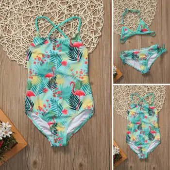New Toddler Kids Cute Girls Bikini Bathing Suit Flamingo Summer Baby Swimsuit Swimwear Bathing Swimming Clothes 2019
New Toddler Kids Cute Girls Bikini Bathing Suit Flamingo Summer Baby Swimsuit Swimwear Bathing Swimming Clothes 2019