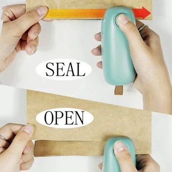 NEW 2 in1 Mini Portable Handheld Heat Sealer Useful Blue Plastic Sealing Bag Cutter Resealer Heat Sealing Machine Vacuum Packing
NEW 2 in1 Mini Portable Handheld Heat Sealer Useful Blue Plastic Sealing Bag Cutter Resealer Heat Sealing Machine Vacuum Packing