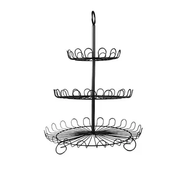 1 Pc Three-layer Fruit Plate Round Party Serving Platter Cake Display Stand Afternoon Tea Tray for Wedding Banquet Anniversary
1 Pc Three-layer Fruit Plate Round Party Serving Platter Cake Display Stand Afternoon Tea Tray for Wedding Banquet Anniversary