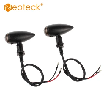 Neoteck 2Pcs/set 12V Motorcycle Bullet Black Plastic Textured Turn Signals Indicator Lights Amber Waterproof
Neoteck 2Pcs/set 12V Motorcycle Bullet Black Plastic Textured Turn Signals Indicator Lights Amber Waterproof