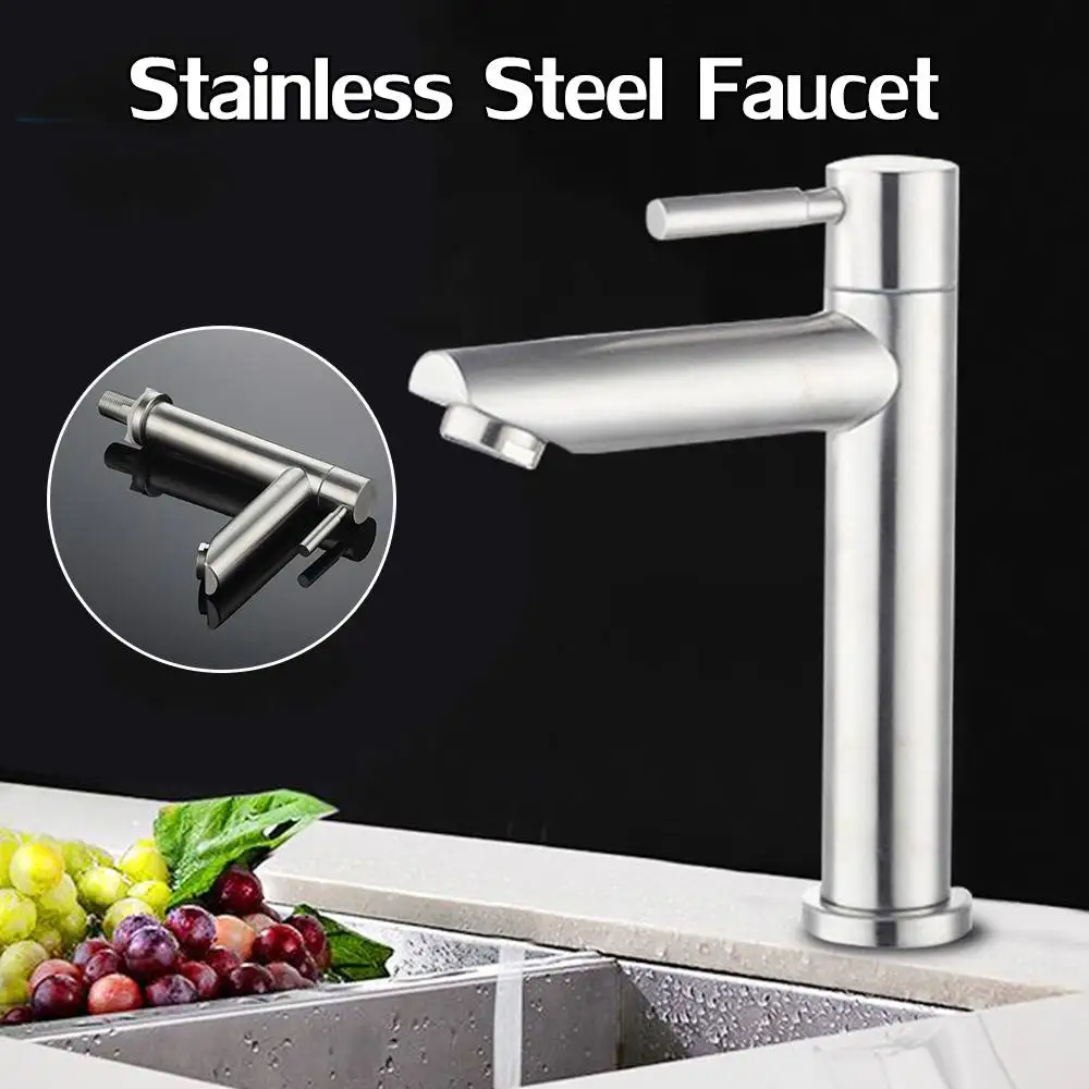 2019 New Stainless Steel Basin Faucet Washbasin Single Wrench Washbasin Vertical Faucet For Home Kitchen Bathroom Hotel
2019 New Stainless Steel Basin Faucet Washbasin Single Wrench Washbasin Vertical Faucet For Home Kitchen Bathroom Hotel