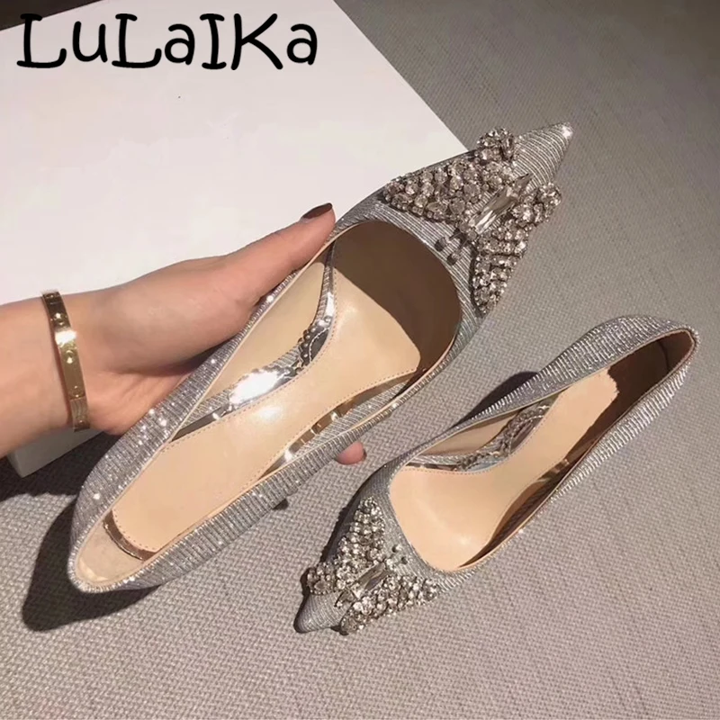 2019 Spring Elegant Woman Pumps Shoes Sexy Sequin Pointed Toe Lady Party Wedding High Heels Diamond Butterfly Decoration Shining
2019 Spring Elegant Woman Pumps Shoes Sexy Sequin Pointed Toe Lady Party Wedding High Heels Diamond Butterfly Decoration Shining