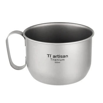 500ml Titanium Water Cup Coffee Mug Outdoor Camping Hiking Backpacking Titanium Cup Mug Outdoor Camping Picnic
500ml Titanium Water Cup Coffee Mug Outdoor Camping Hiking Backpacking Titanium Cup Mug Outdoor Camping Picnic