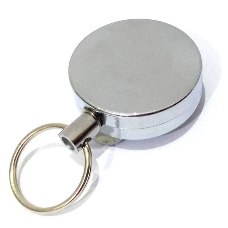 Newest Multifunctional Badge Holder Retractable Metal Wire 60cm Silver Pull Clip Label Keyring Strap Carabiner Clip Card Name ID
Newest Multifunctional Badge Holder Retractable Metal Wire 60cm Silver Pull Clip Label Keyring Strap Carabiner Clip Card Name ID