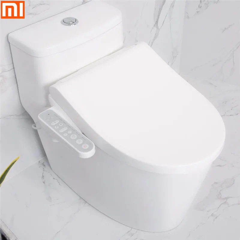 Tinymu Smart Toilet Cover Seat Temperature Adjustment APP Control with Interaction Mi Band 2/3 Identification
Tinymu Smart Toilet Cover Seat Temperature Adjustment APP Control with Interaction Mi Band 2/3 Identification