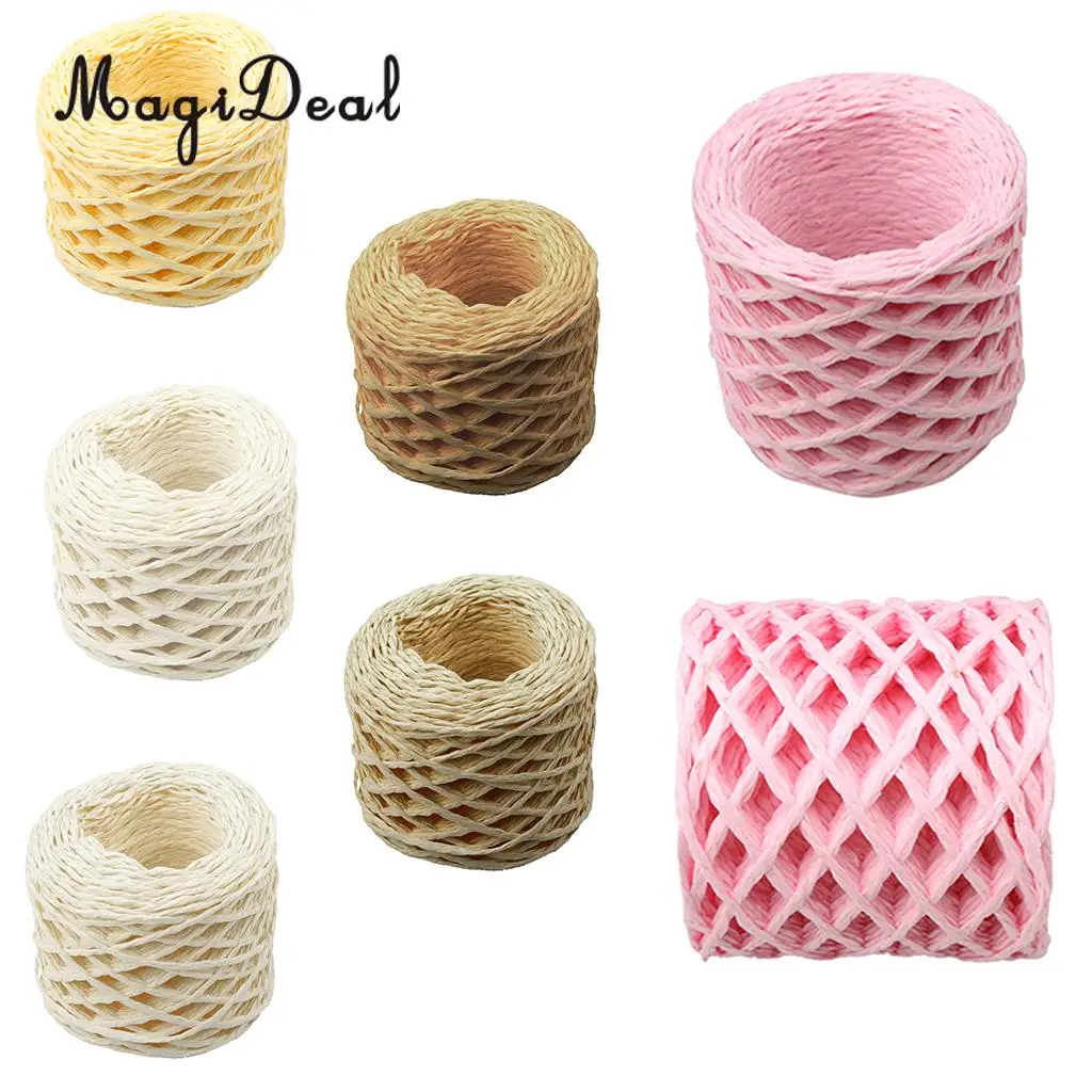 30 Metres 6 Colors Twisted Raffia Paper Ribbon Craft Favor Gift Wrapping Scrapbooks
30 Metres 6 Colors Twisted Raffia Paper Ribbon Craft Favor Gift Wrapping Scrapbooks