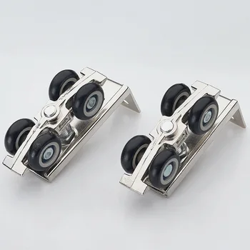 Sliding door hanging round glass door mute hanging rail wheel balcony sliding door 4 wheel bearing 80kg
Sliding door hanging round glass door mute hanging rail wheel balcony sliding door 4 wheel bearing 80kg