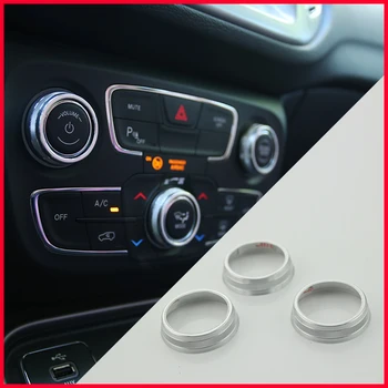 A Little Change Aluminum Car Air Conditioning Knob Switch Button Trim Cover Ring Covers for Jeep Compass 2017 2018 Accessories
A Little Change Aluminum Car Air Conditioning Knob Switch Button Trim Cover Ring Covers for Jeep Compass 2017 2018 Accessories