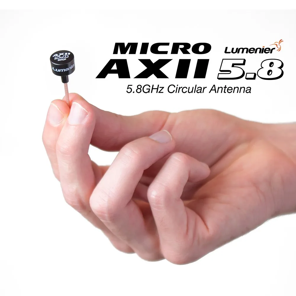 Lumenier Micro AXII MMCX 5.8GHz 1.6dBi FPV Antenna RHCP / LHCP For RC FPV Racing Drone Models Spare Part DIY Accessories
Lumenier Micro AXII MMCX 5.8GHz 1.6dBi FPV Antenna RHCP / LHCP For RC FPV Racing Drone Models Spare Part DIY Accessories