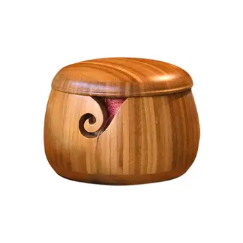 Yarn Storage Bowl Bamboo Wooden Storage Bowl DIY Apparel & Needlework Storage for Home Sewing Supplies Storage Box
Yarn Storage Bowl Bamboo Wooden Storage Bowl DIY Apparel & Needlework Storage for Home Sewing Supplies Storage Box