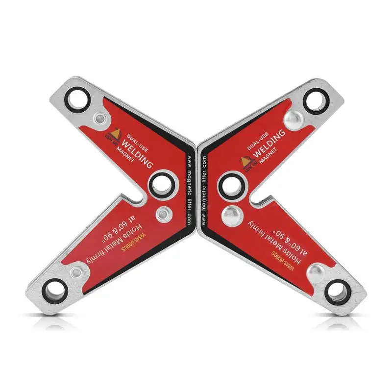 2pcs/set Dual-Use Strong Welding 60 degree & 90 degree Corner Magnet Magnetic Holder Magnet
2pcs/set Dual-Use Strong Welding 60 degree & 90 degree Corner Magnet Magnetic Holder Magnet
